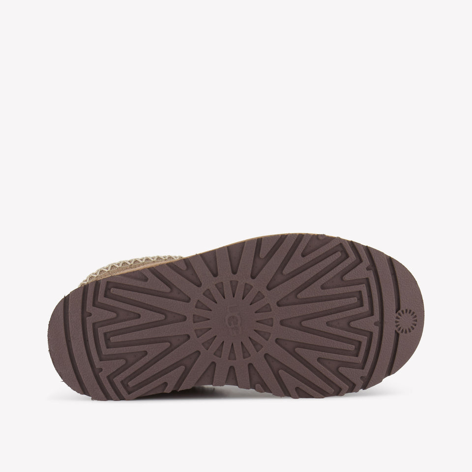 UGG Tazz Unisex Sloffen In Licht Bruin