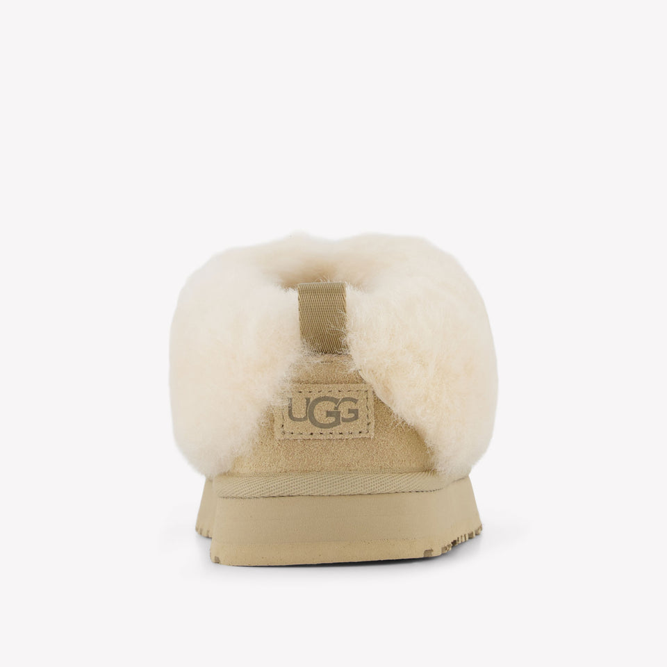 UGG Tazzelle Meisjes Sloffen In Licht Beige