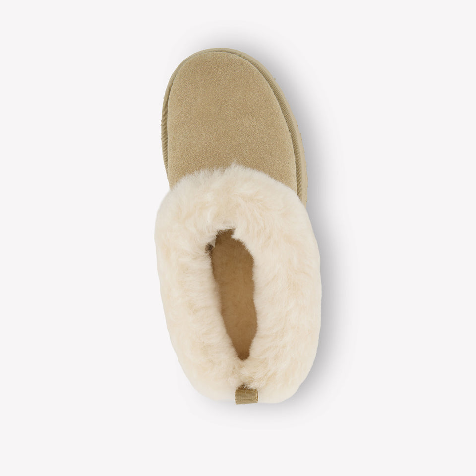 UGG Tazzelle Meisjes Sloffen In Licht Beige