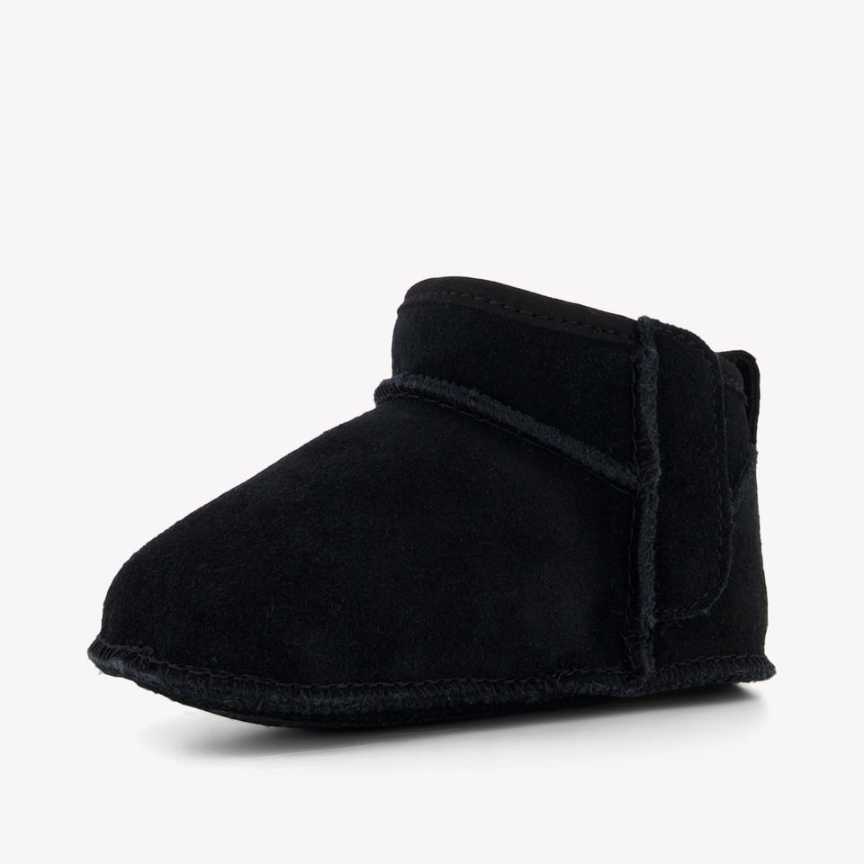 UGG Baby Unisex Shoes In Black