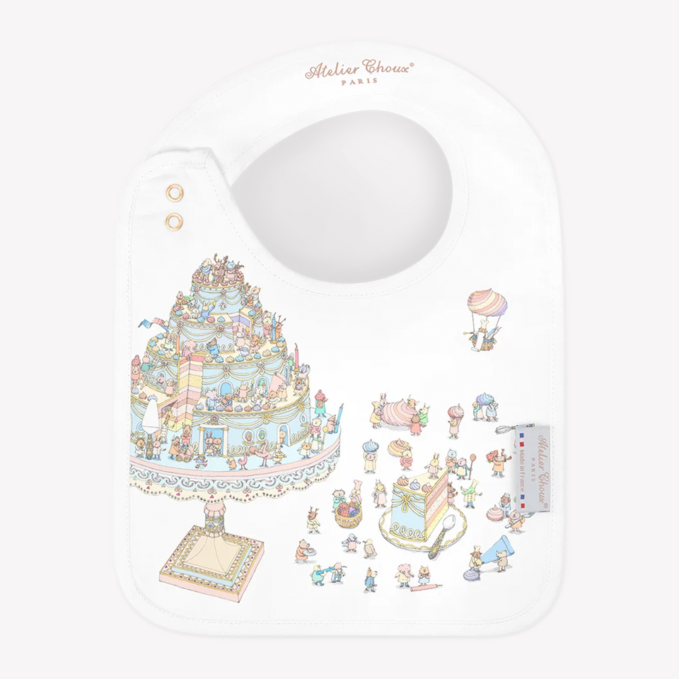 Atelier Choux Baby Slab Gateau in Wit