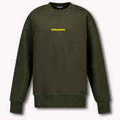Dsquared2 Kids Unisex Sweater in Army