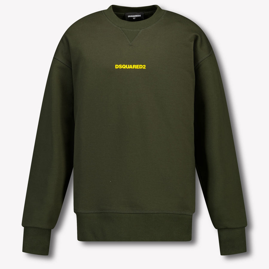 Dsquared2 Kids Unisex Sweater in Army