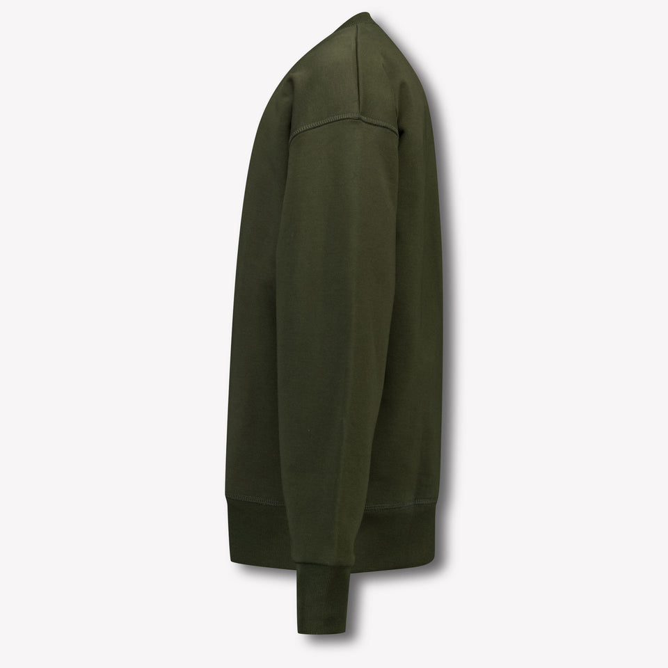 Dsquared2 Kids Unisex Sweater in Army