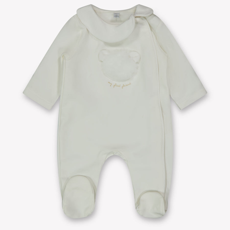 First Baby Unisex Romper in Off-White