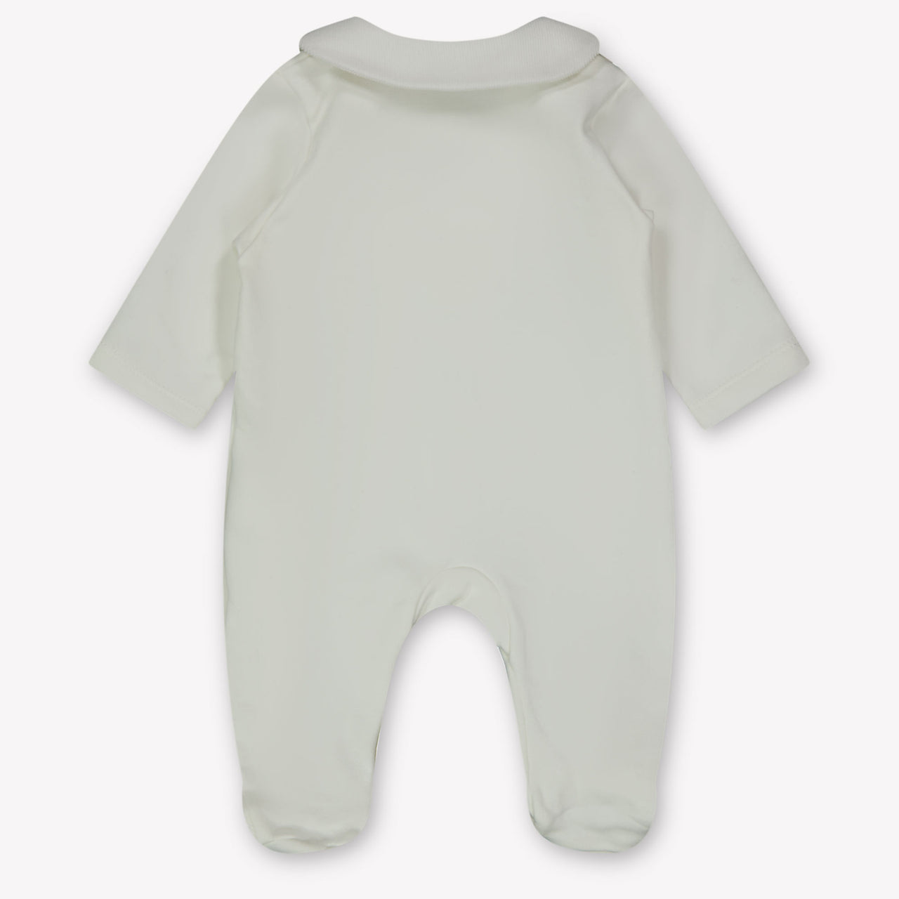 First Baby Unisex Playsuit In OffWhite