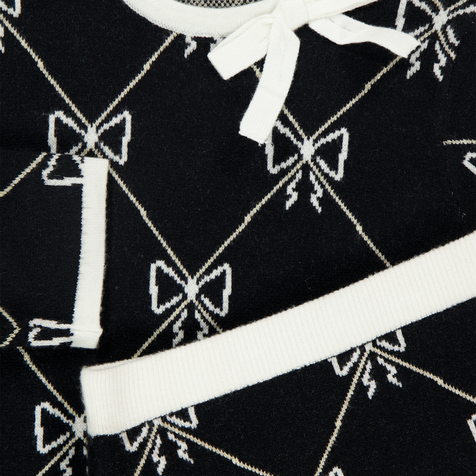 Abel & Lula Kids Girls Set in Black