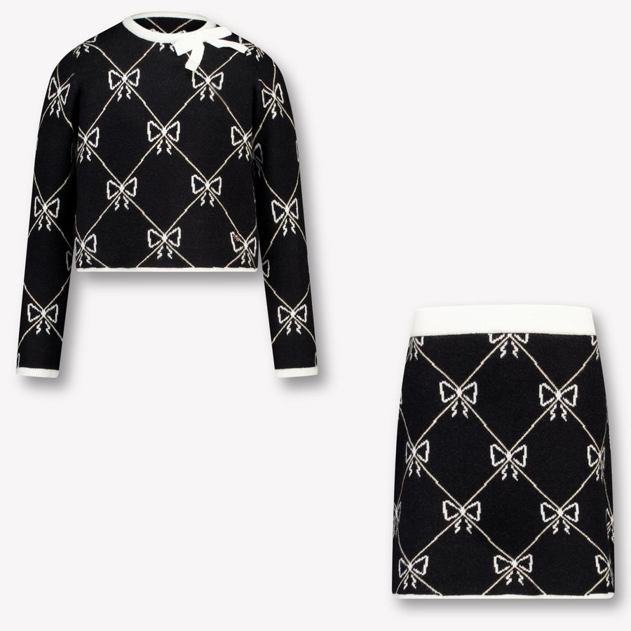 Abel & Lula Kids Girls Set in Black