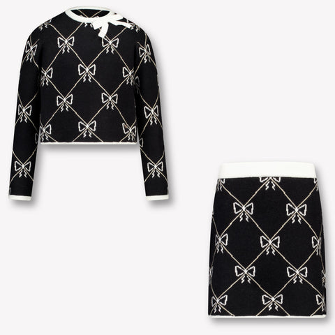 Abel & Lula Kids Girls Set in Black