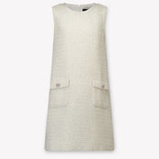 Prinsessefin Kids Girls Dress OffWhite