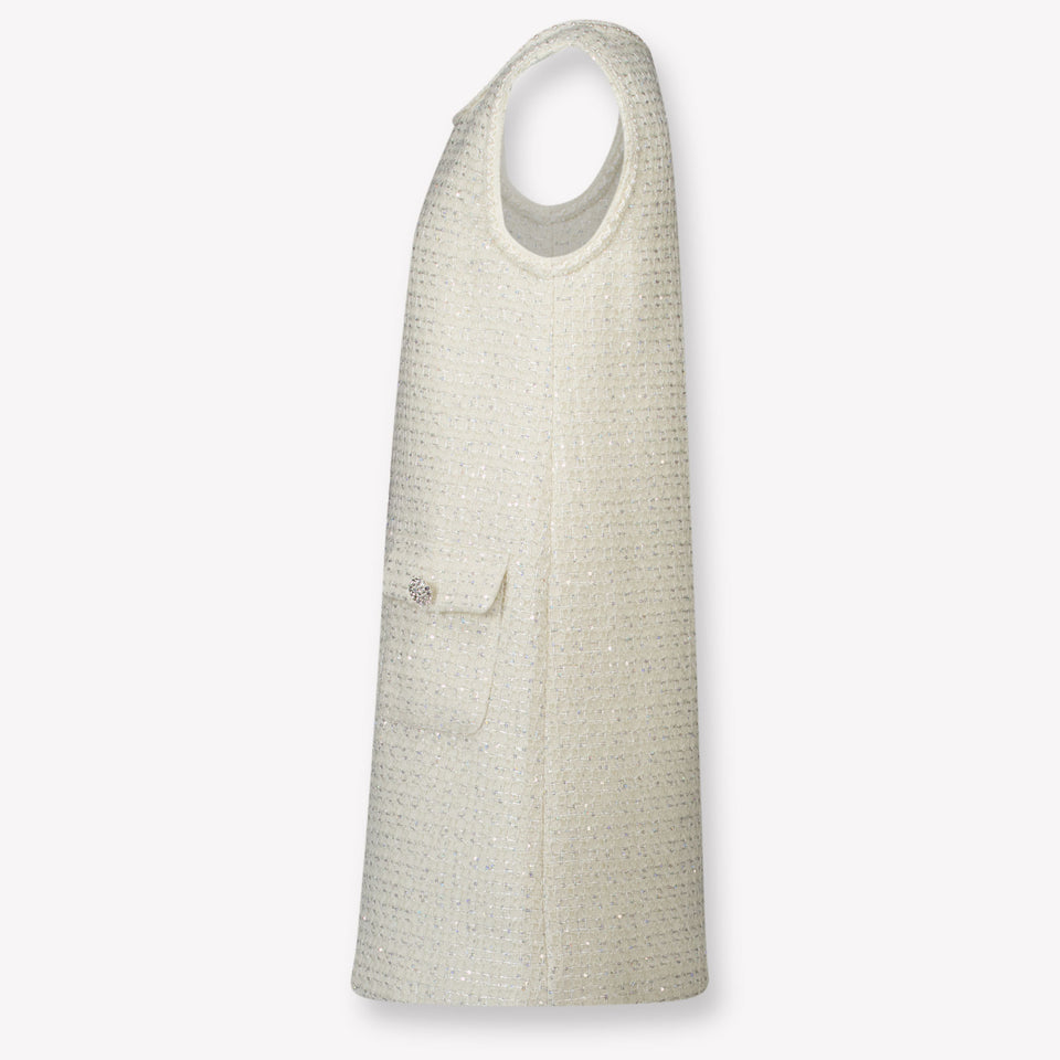 Prinsessefin Kids Girls Dress OffWhite