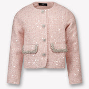Prinsessefin Kids Girls Jacket in Light Pink