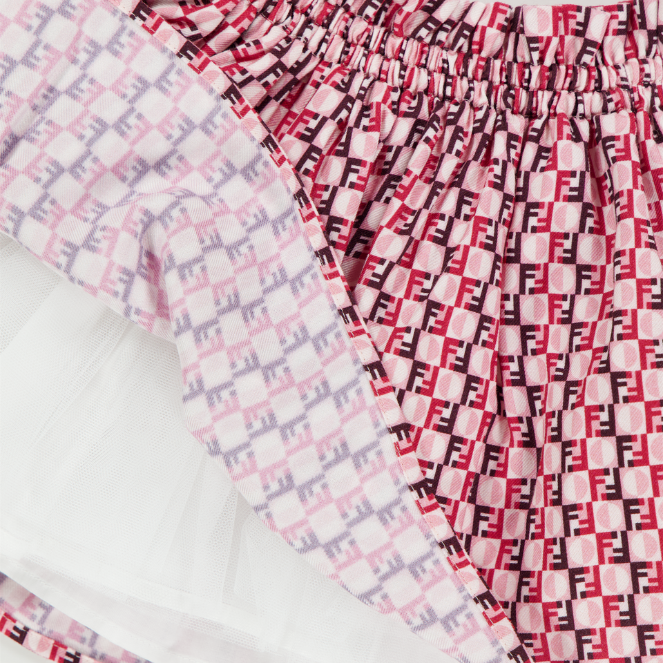Fendi Baby Girls Skirt Pink
