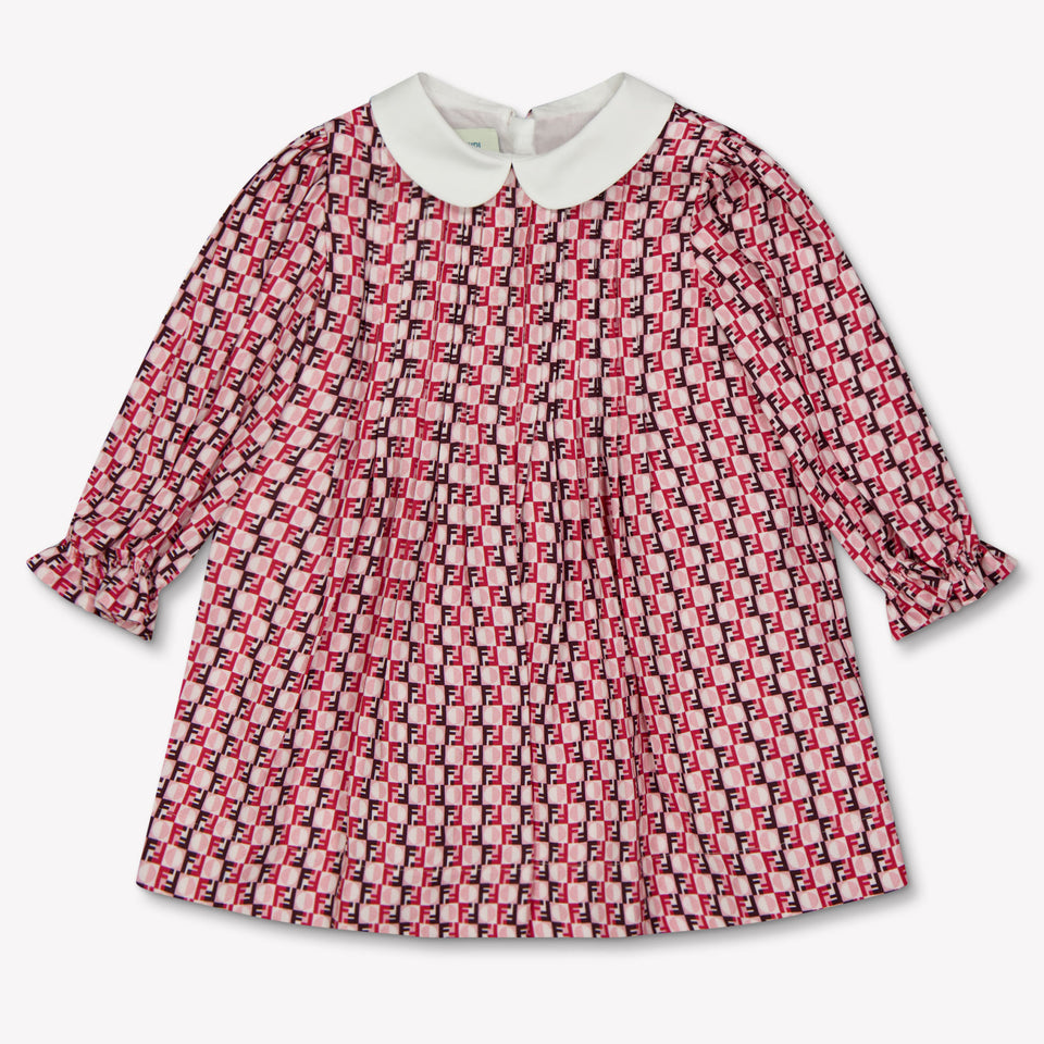 Fendi Baby Girls Dress Pink