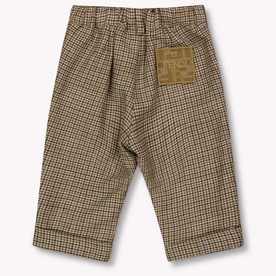 Fendi Baby Boys Pants Camel