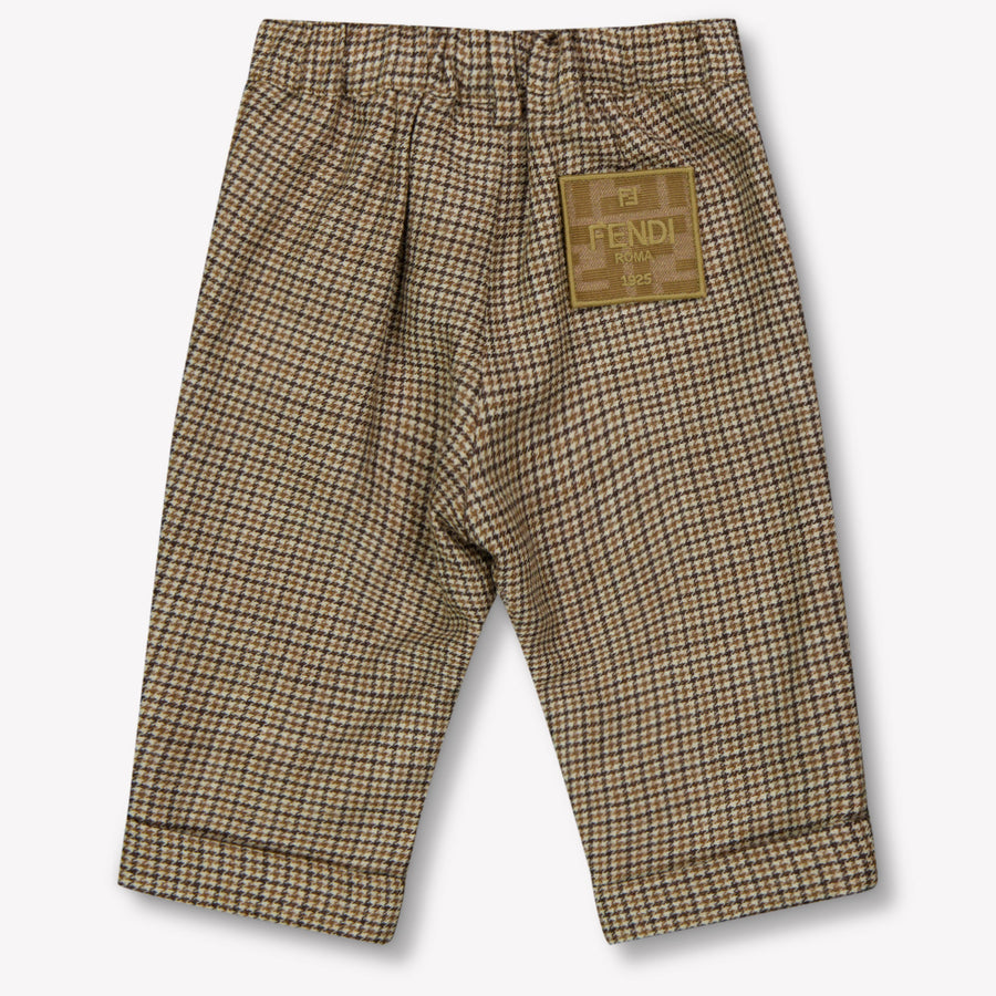 Fendi Baby Boys Pants Camel