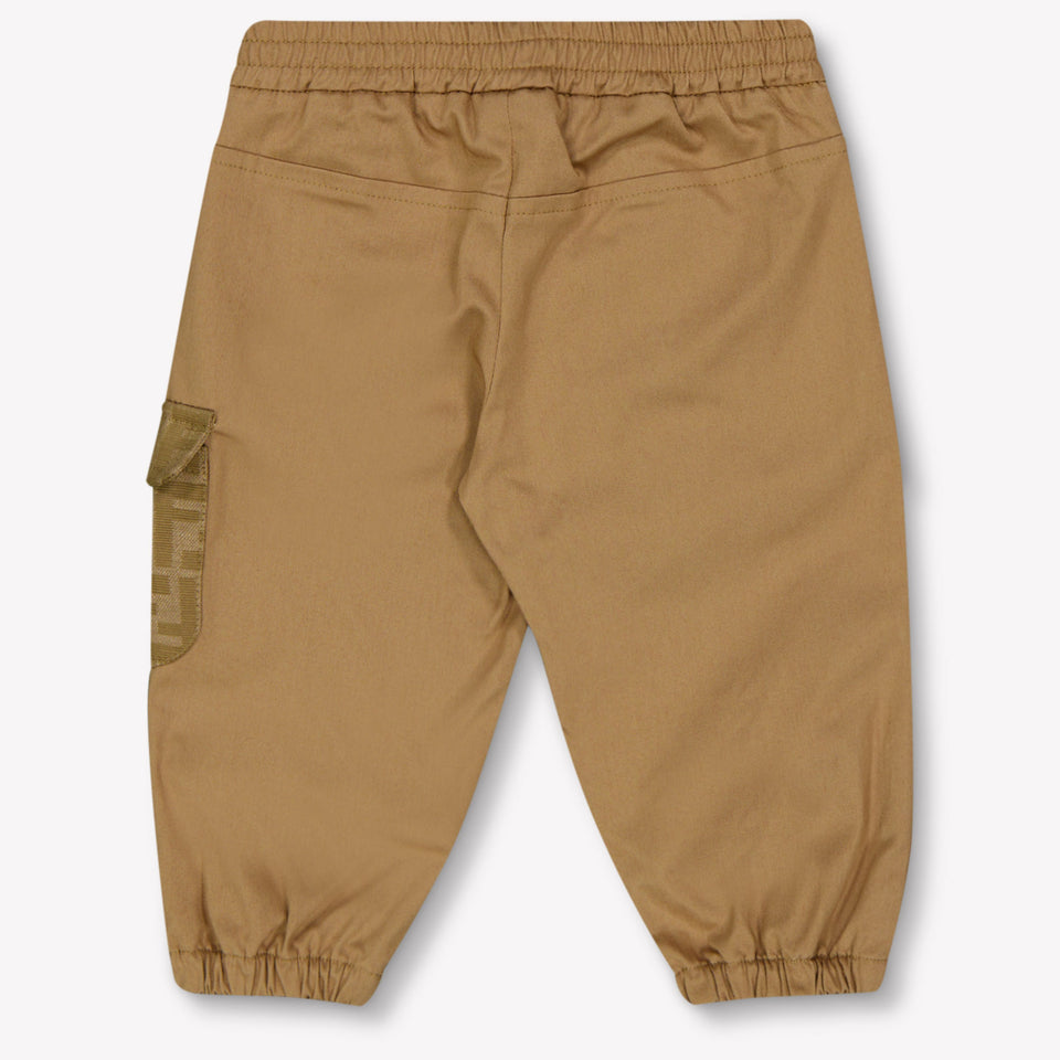 Fendi Baby Boys Pants Camel