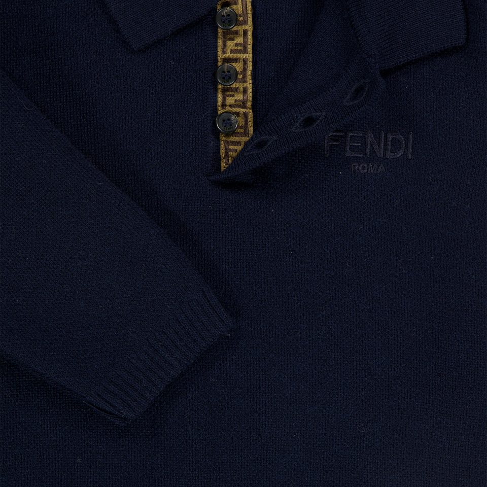 Fendi Baby Boys Vest Navy