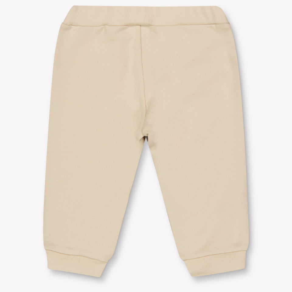 Fendi Baby Unisex Pants Light Beige