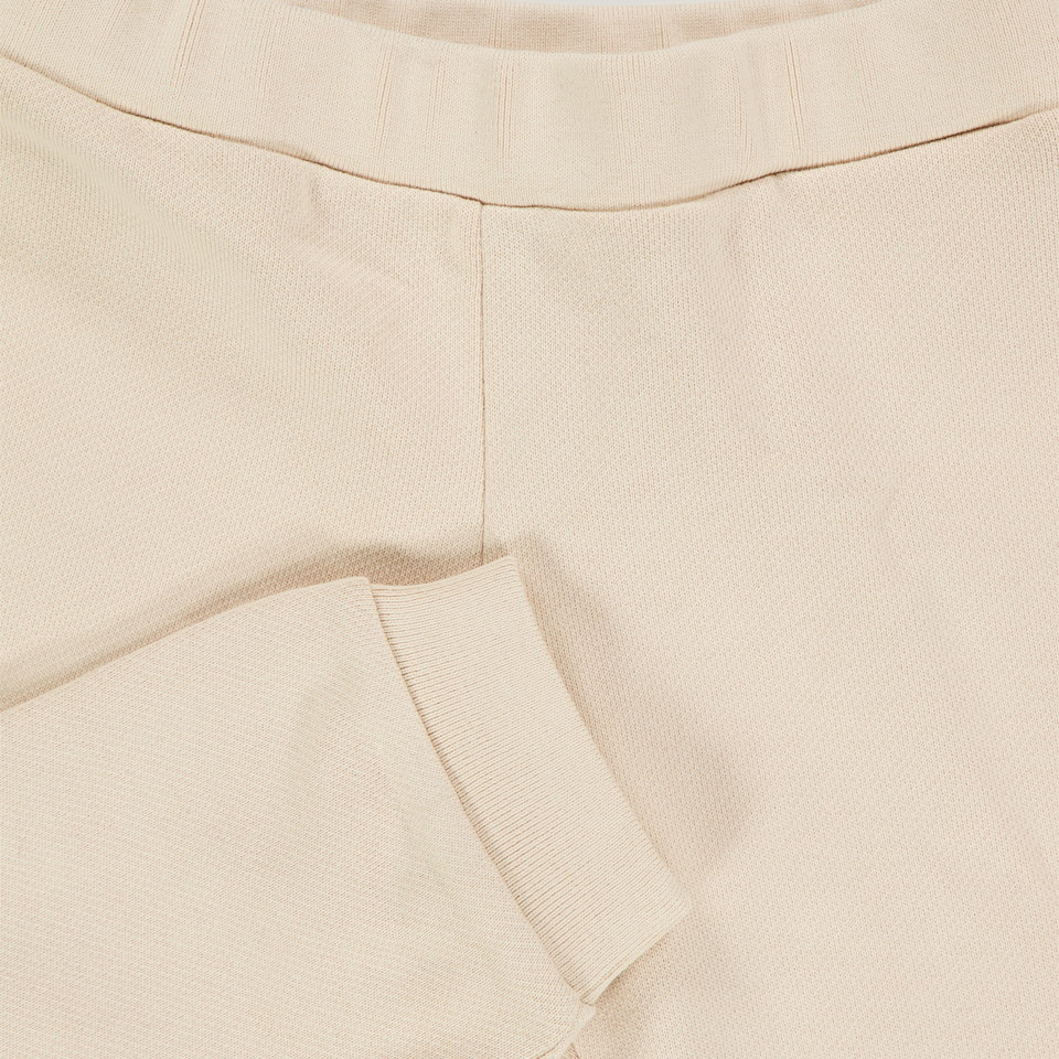 Fendi Baby Unisex Pants Light Beige