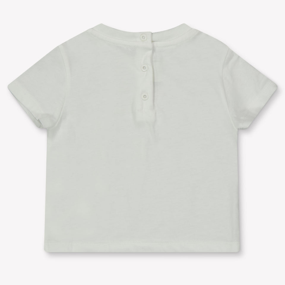 Fendi Baby Girls T-shirt in Beige
