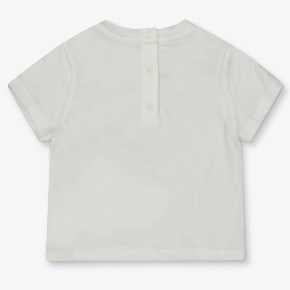 Fendi Baby Unisex T-Shirt In Wit