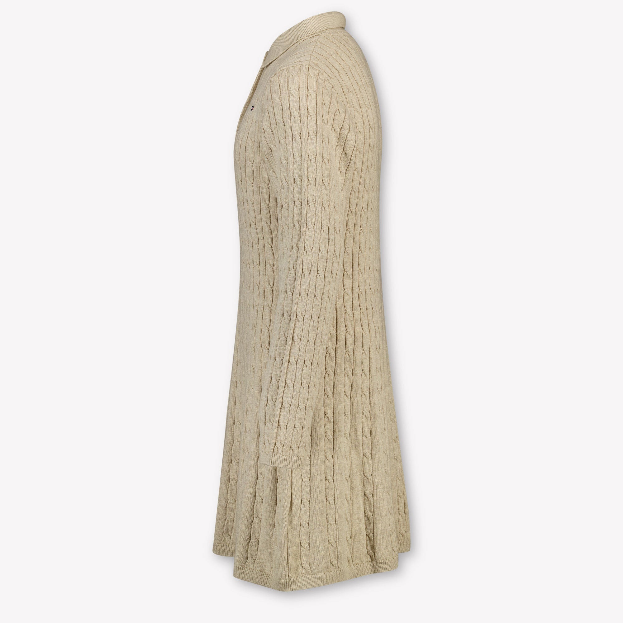 Tommy Hilfiger Kinder Meisjes Jurk In Beige