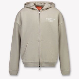 Croyez Kids Boys Cardigan In Beige