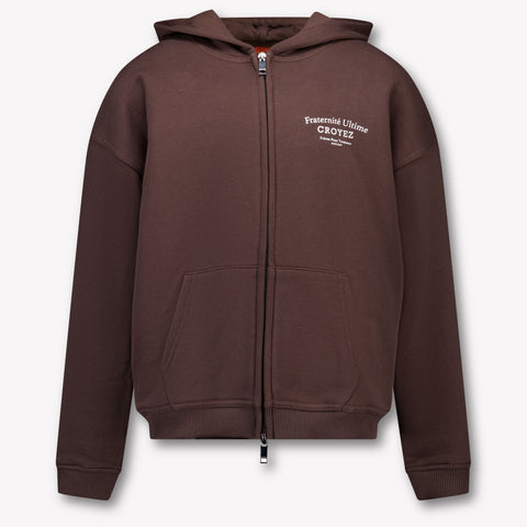 Croyez Kinder Jongens Vest In Bruin