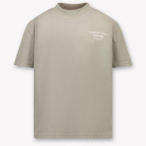 Croyez Kinder Jongens T-Shirt In Olijf Groen