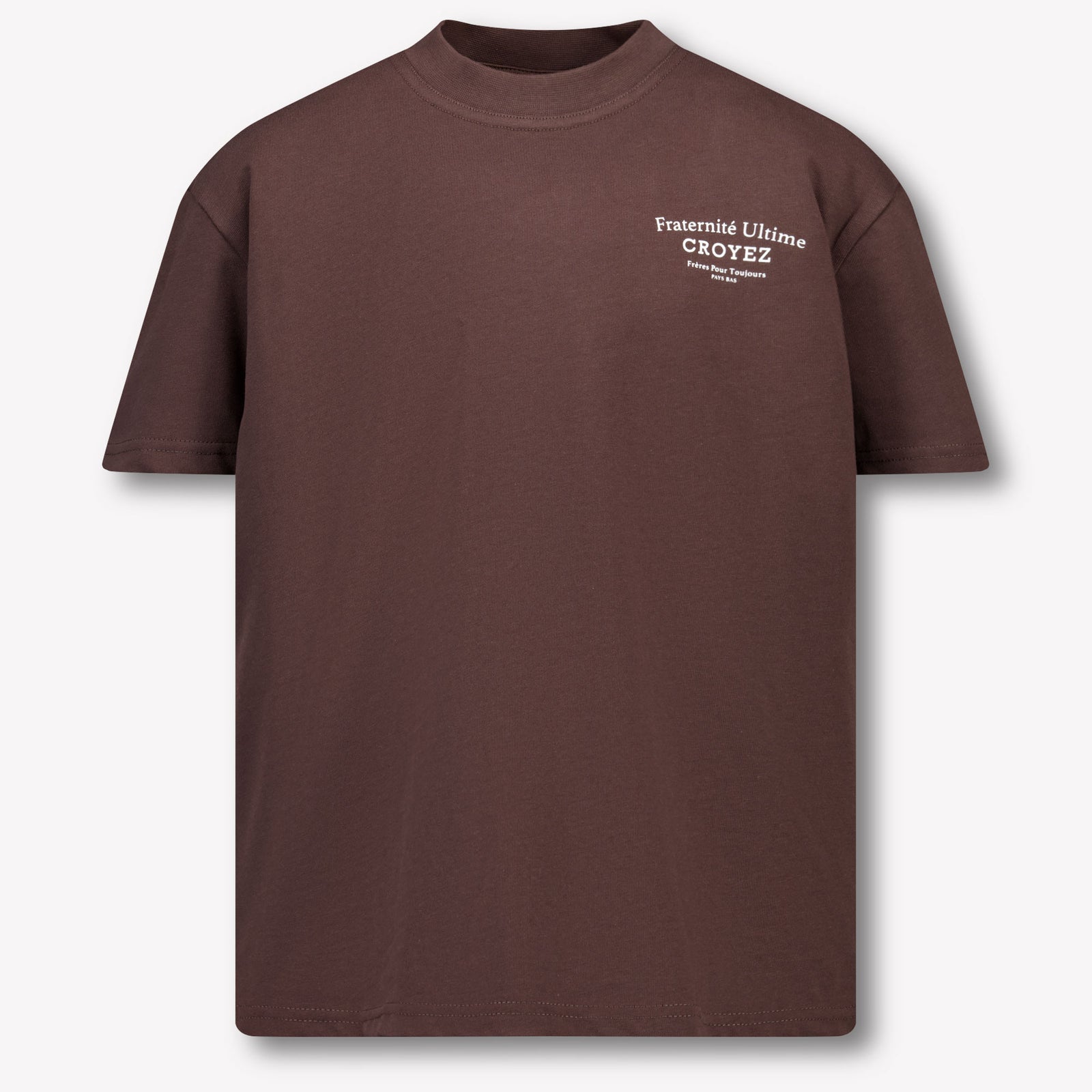 Croyez Kids Boys T-shirt in Brown