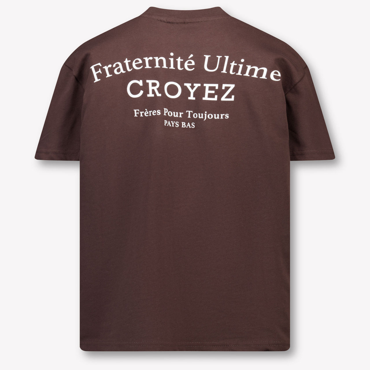 Croyez Kids Boys T-shirt in Brown