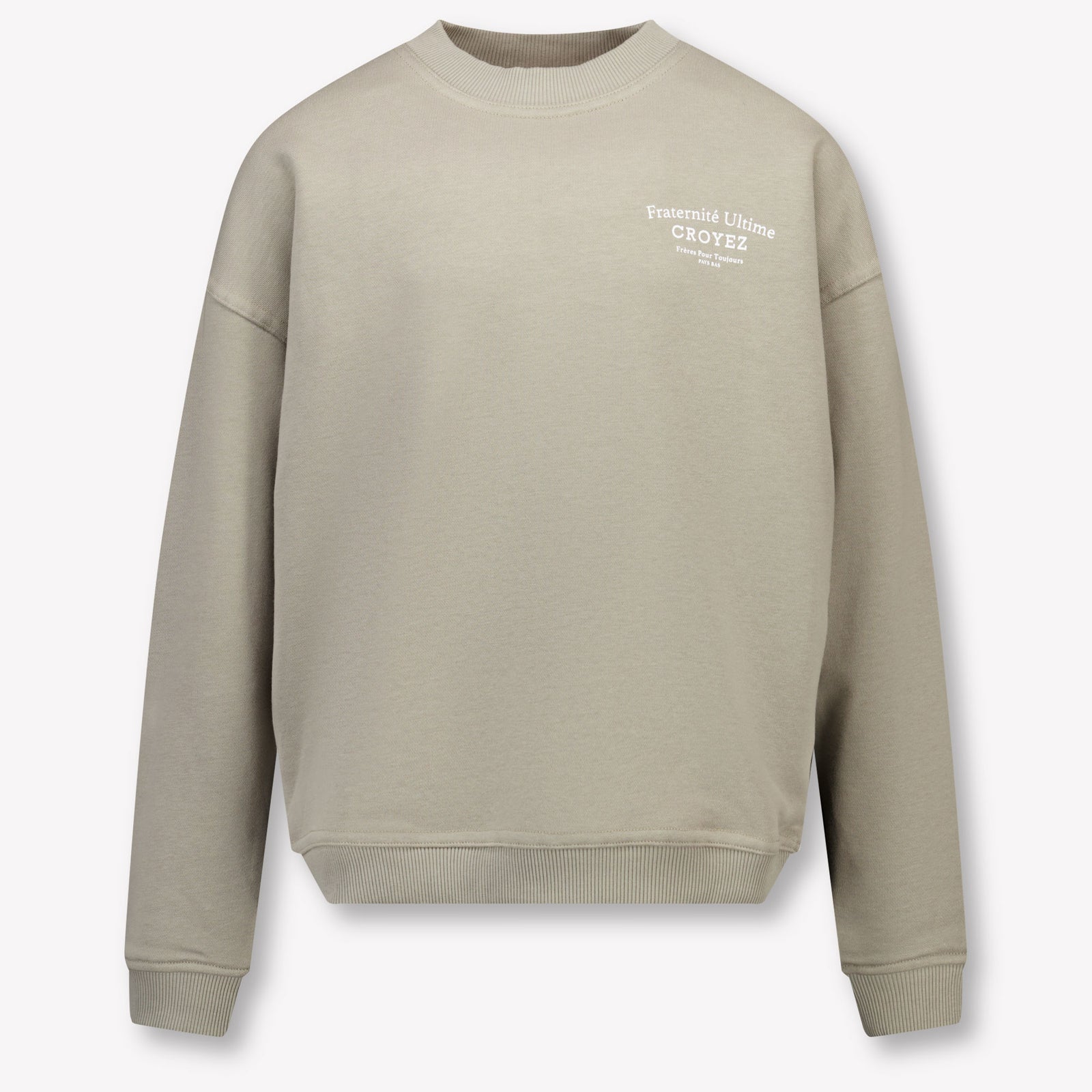 Croyez Kids Boys Sweater in Olive Green