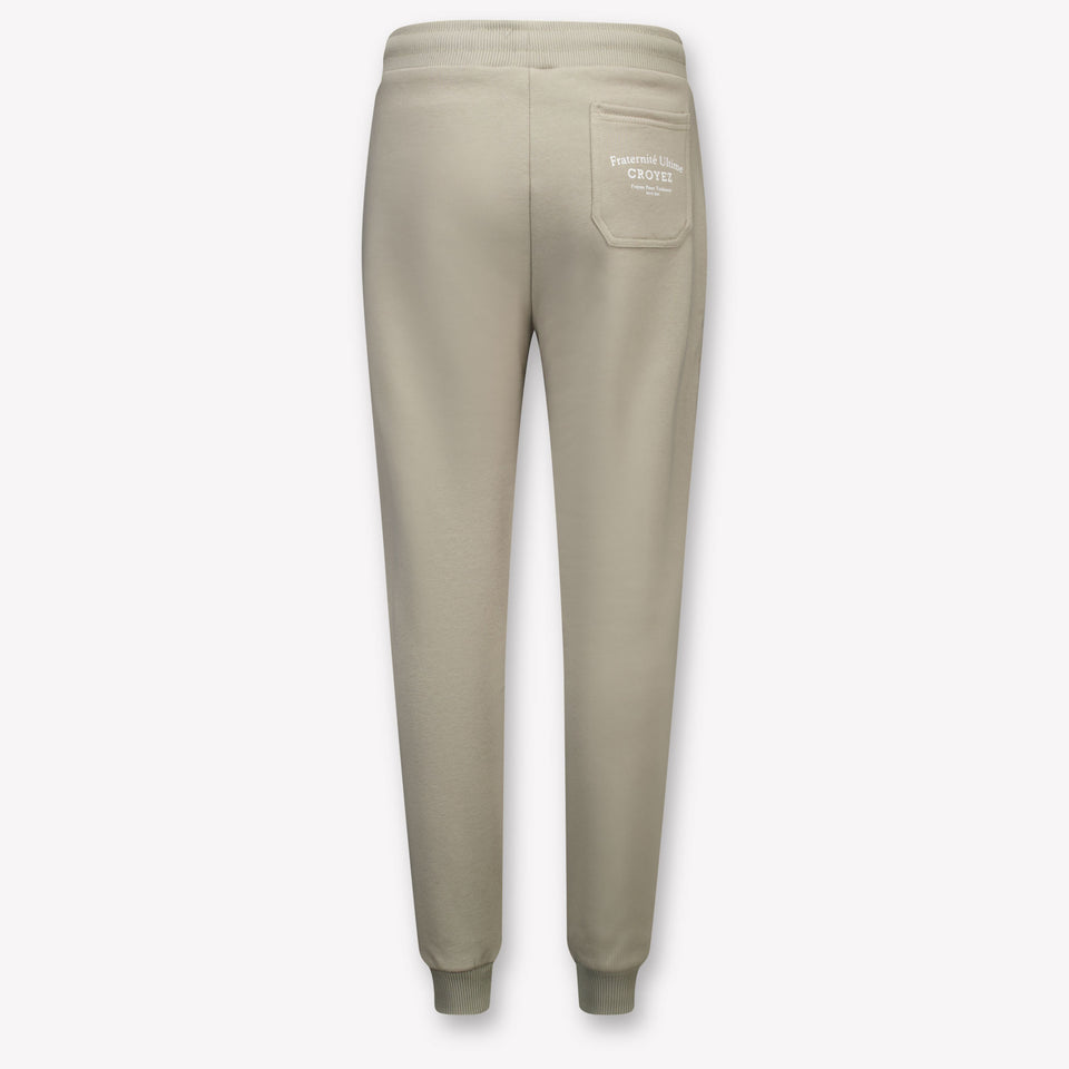 Croyez Kinder Jongens Broek In Olijf Groen