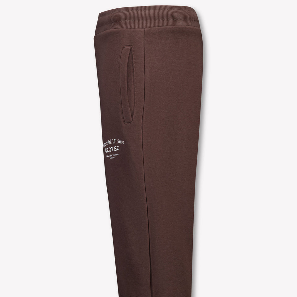 Croyez Kinder Jongens Broek In Bruin