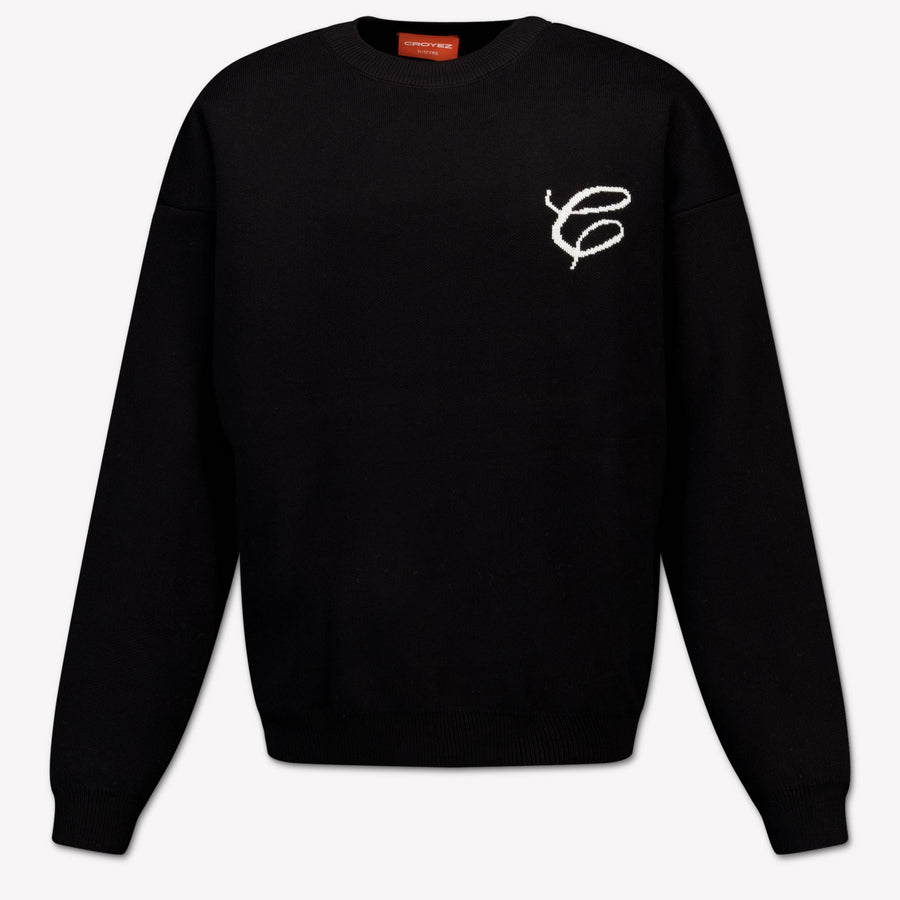 Croyez Boys Sweater in Black