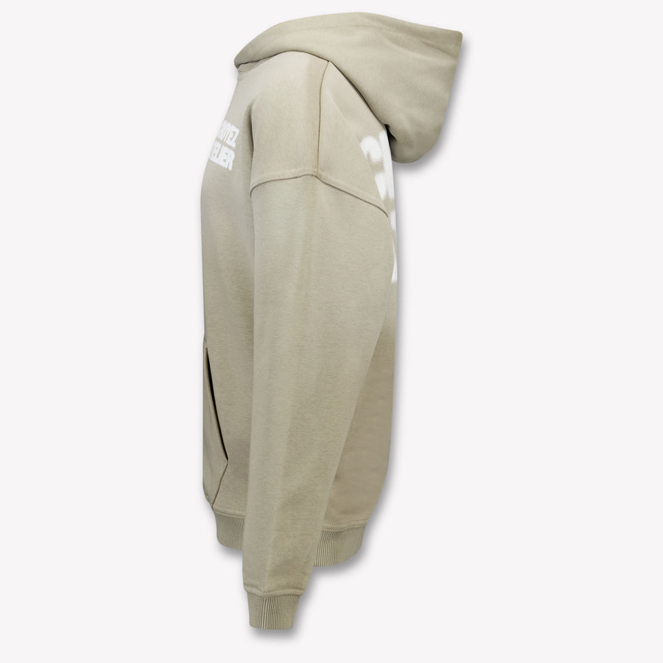 Croyez Kinder Jongens Trui In Olijf Groen