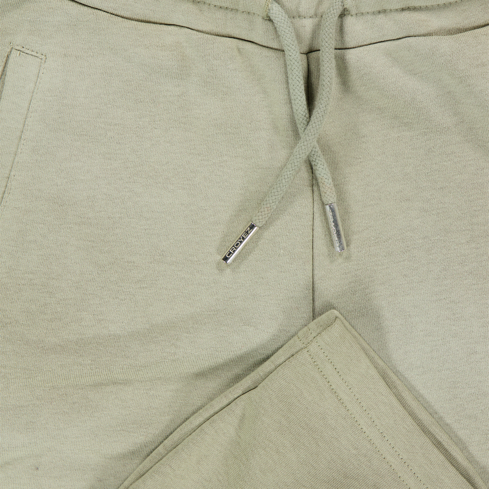 Croyez Kinder Jongens Broek In Olijf Groen