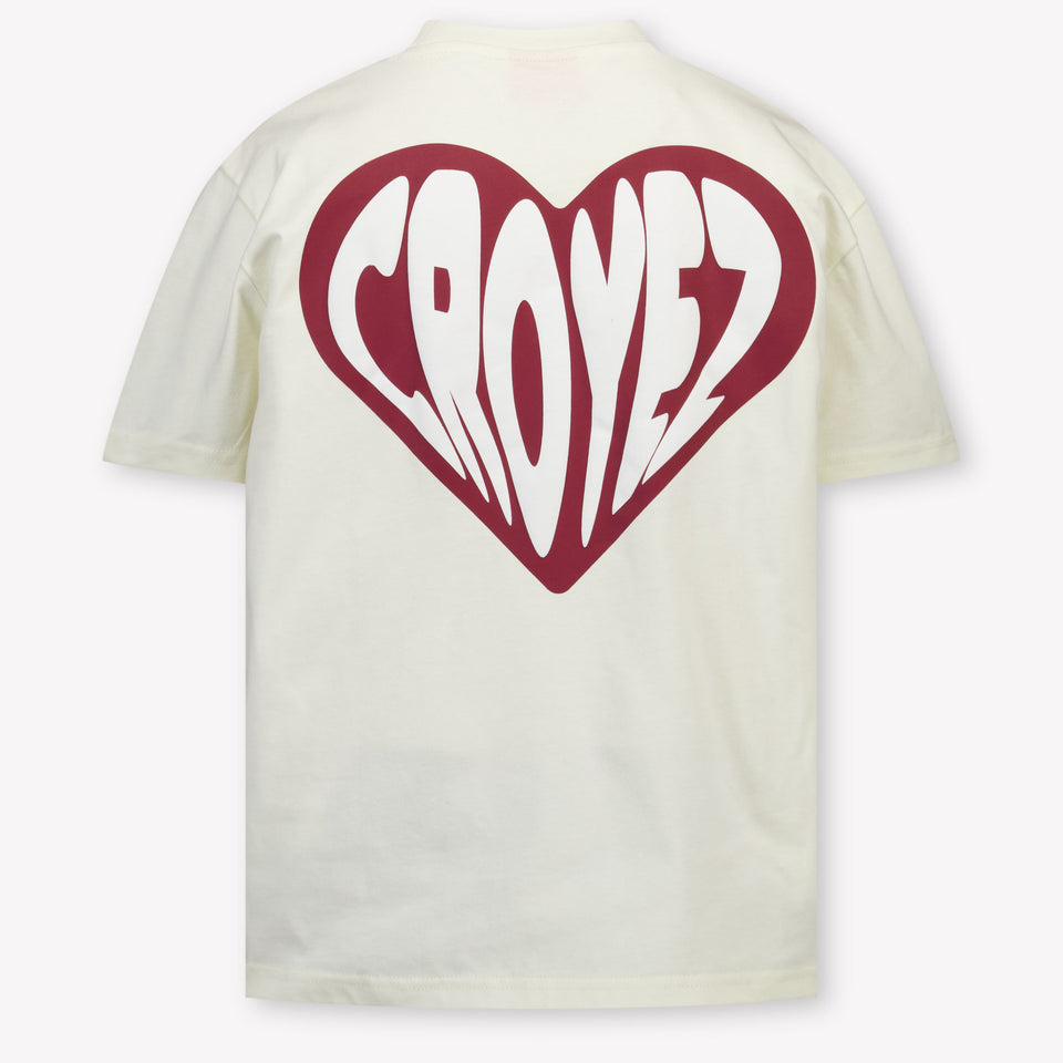 Croyez Kids Boys T-shirt in OffWhite
