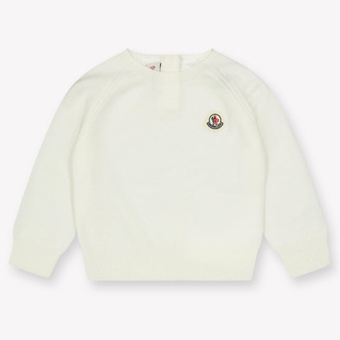 Moncler Baby Boys Sweater In OffWhite