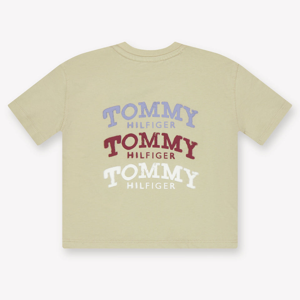 Tommy Hilfiger Baby Jongens T-Shirt In Zand