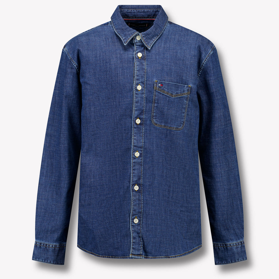 Tommy Hilfiger Kinder Jongens Blouse In Blauw