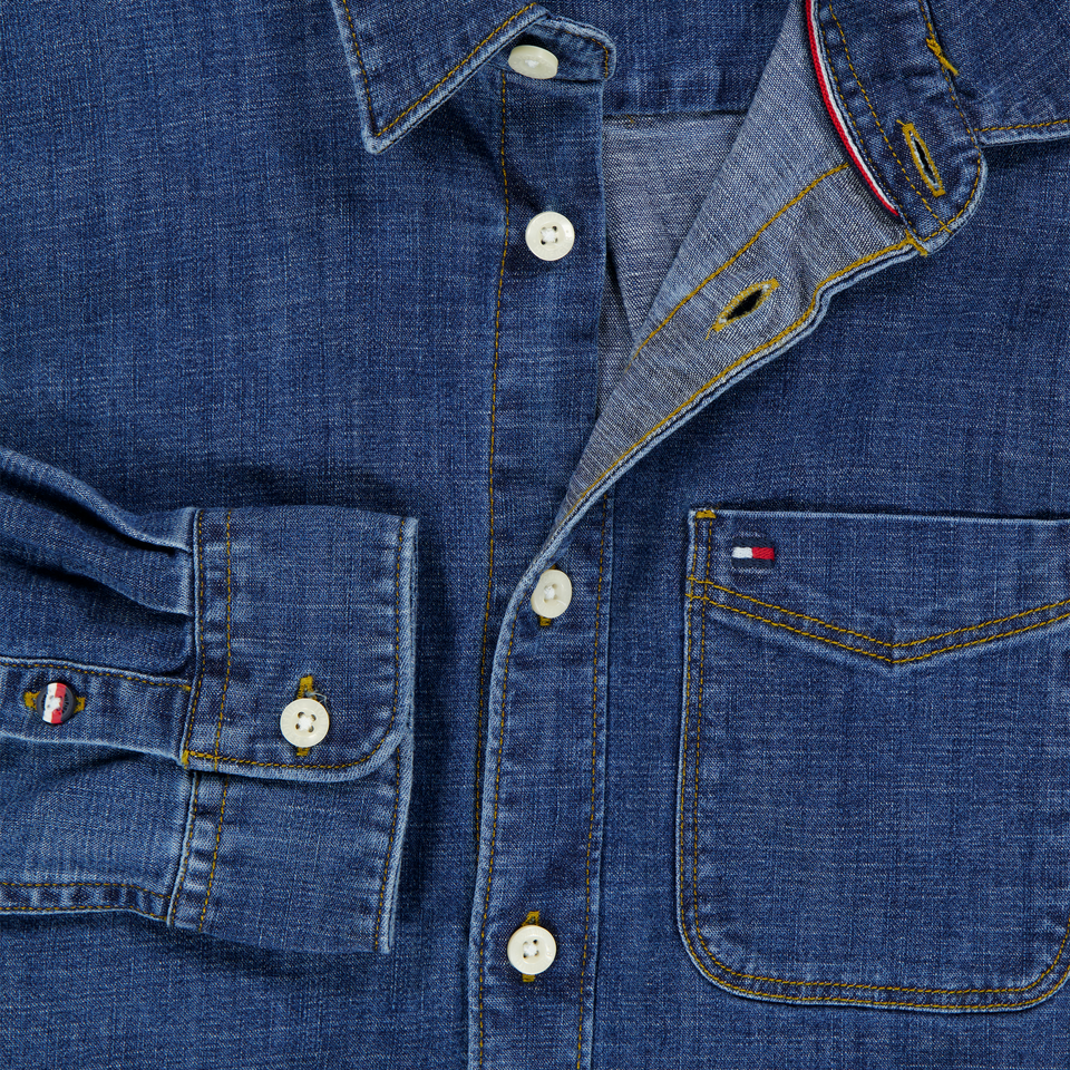 Tommy Hilfiger Kids Boys Blouse in Blue