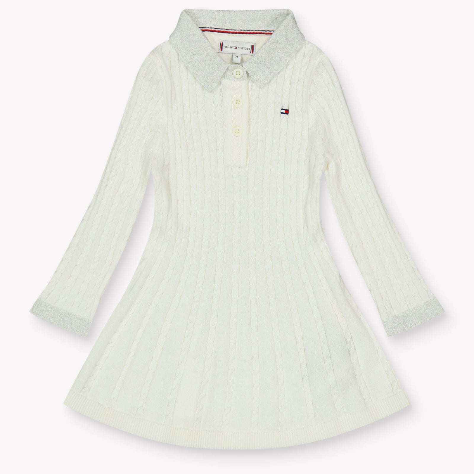 Tommy Hilfiger Baby Meisjes Jurk In Off White