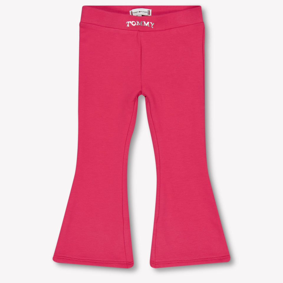 Tommy Hilfiger Baby Meisjes Legging In Donker Roze