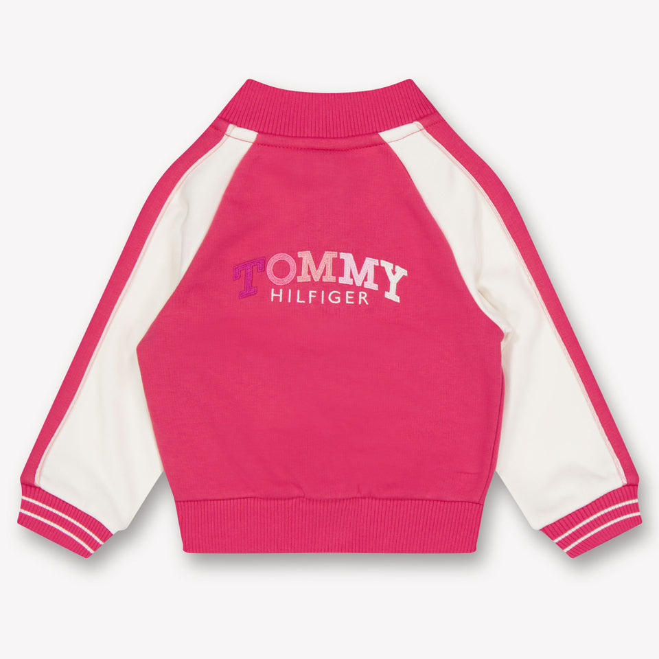 Tommy Hilfiger Baby Girls Jacket Dark Pink