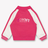 Tommy Hilfiger Baby Meisjes Tussenjas In Donker Roze