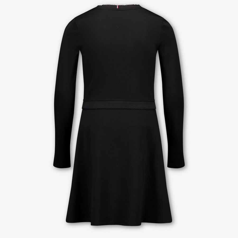 Tommy Hilfiger Kids Girls Dress Black