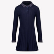 Tommy Hilfiger Kids Girls Dress Navy