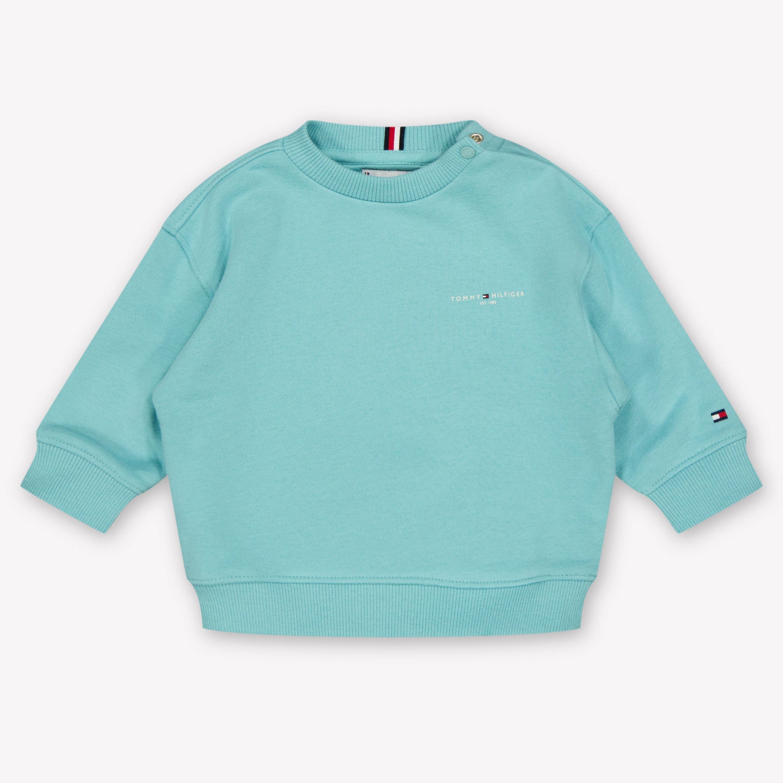 Tommy Hilfiger Baby Unisex Sweater in Turquoise